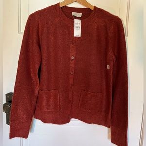 Loft Women’s M Cardigan Red